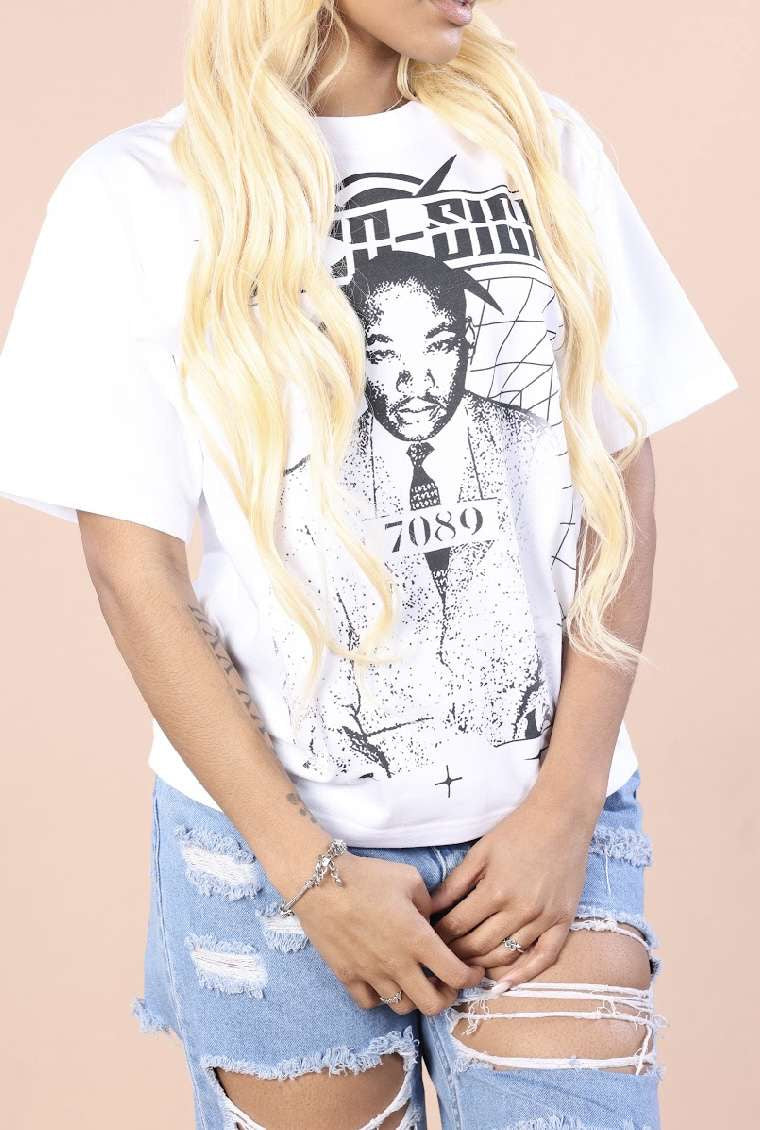 No co-sign MLK tee.